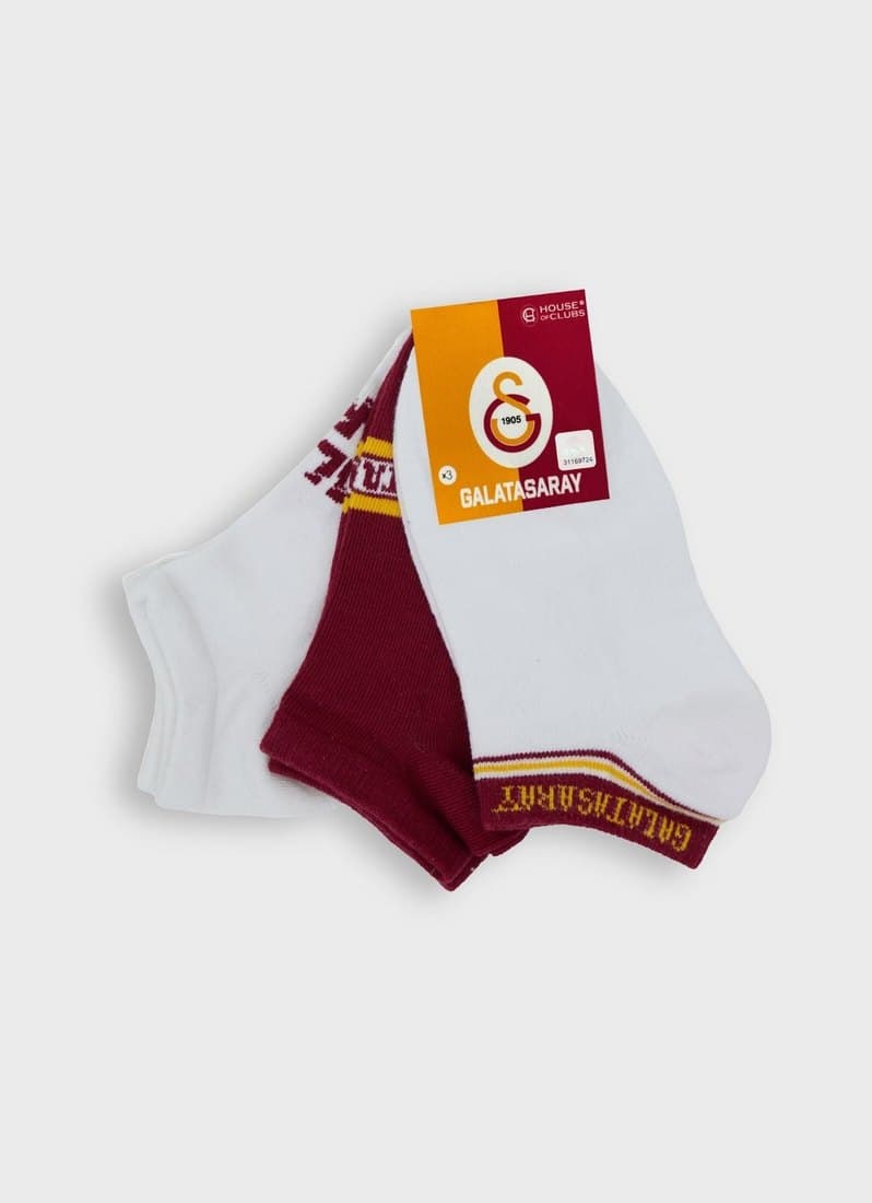 Galatasaray Kısa Çorap (3'lü) — görsel 2
