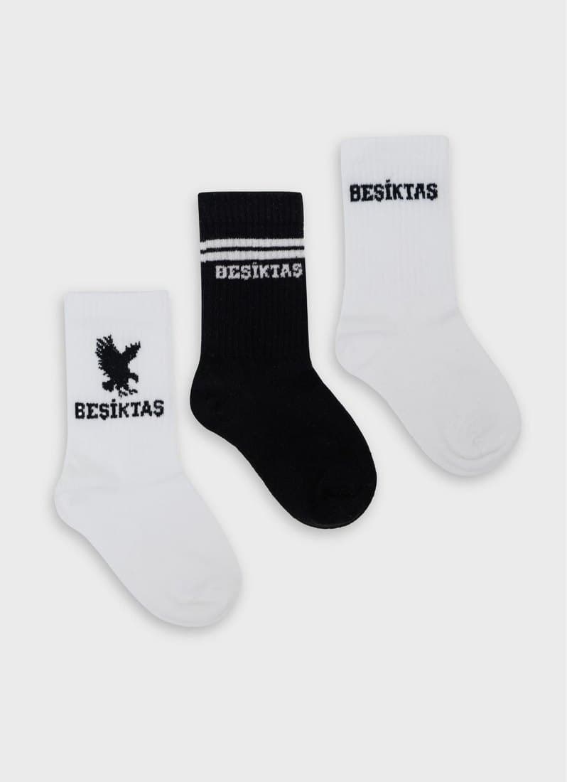 Beşiktaş Soket Çorap (3'lü)
