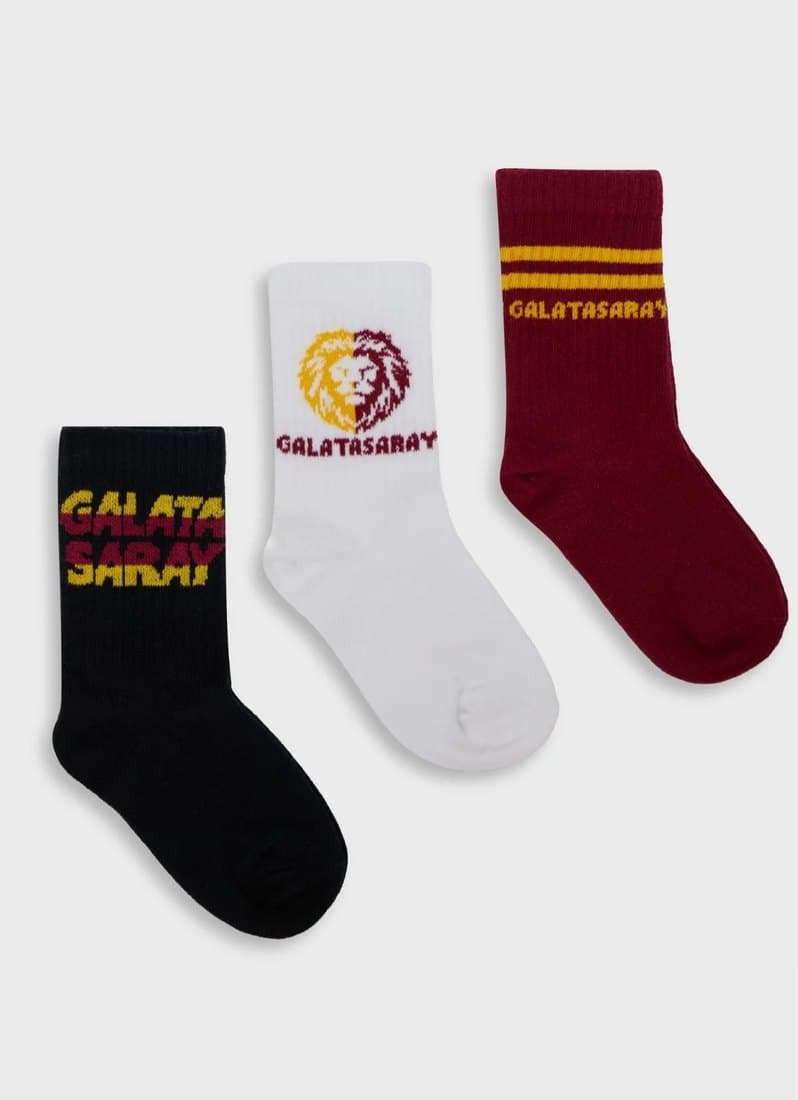 Galatasaray Soket Çorap (3'lü)